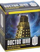 doctor who dalek collectible figurine & illustrated book